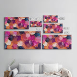 Colorful Print, Vibrant Abstract Wall Art, Panoramic Art, Wall Art, Canvas Art, Landscape Art, Living Room Prints, Retirement Gifts, Prints