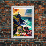 Cape Of Good Hope, Hungary, European Wall Art, Lighthouse, Travel Wall Print, Travel Poster, Travel Wall Art, Canvas Wall Print