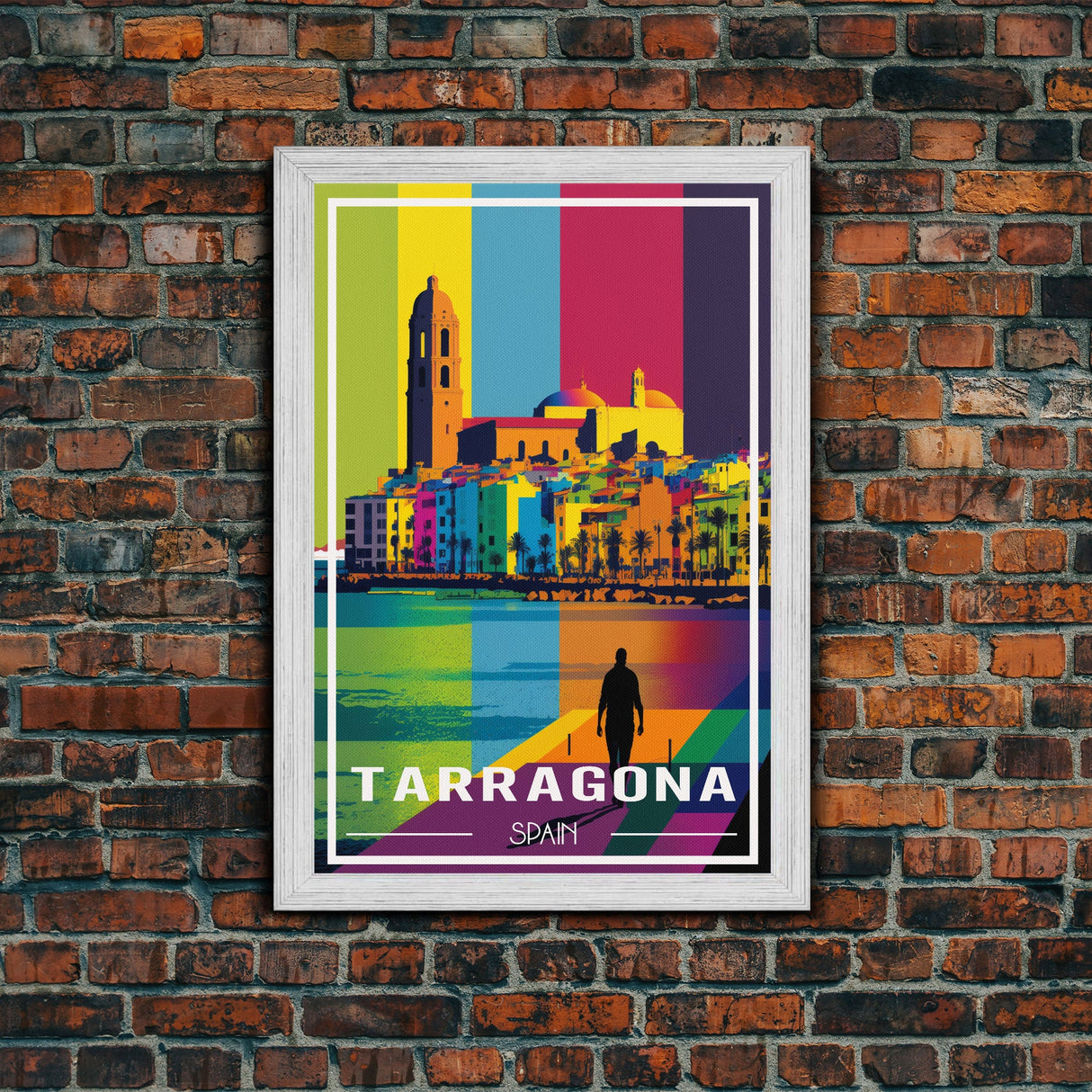 Tarragona Wall Art, Spain Poster, Catalonia Wall Art, Europe Art Print, Travel Wall Print, Travel Poster, Travel Wall Art, Canvas Wall Print