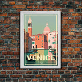 Venice Wall Art, Italy Poster, Italy Wall Art, Europe Wall Art, Travel Wall Print, Travel Poster, Travel Wall Art, Canvas Wall Print