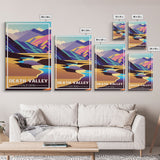 Death Valley, California Wall Art, America Travel Poster, Travel Wall Print, Travel Poster, Travel Wall Art, Canvas Wall Print