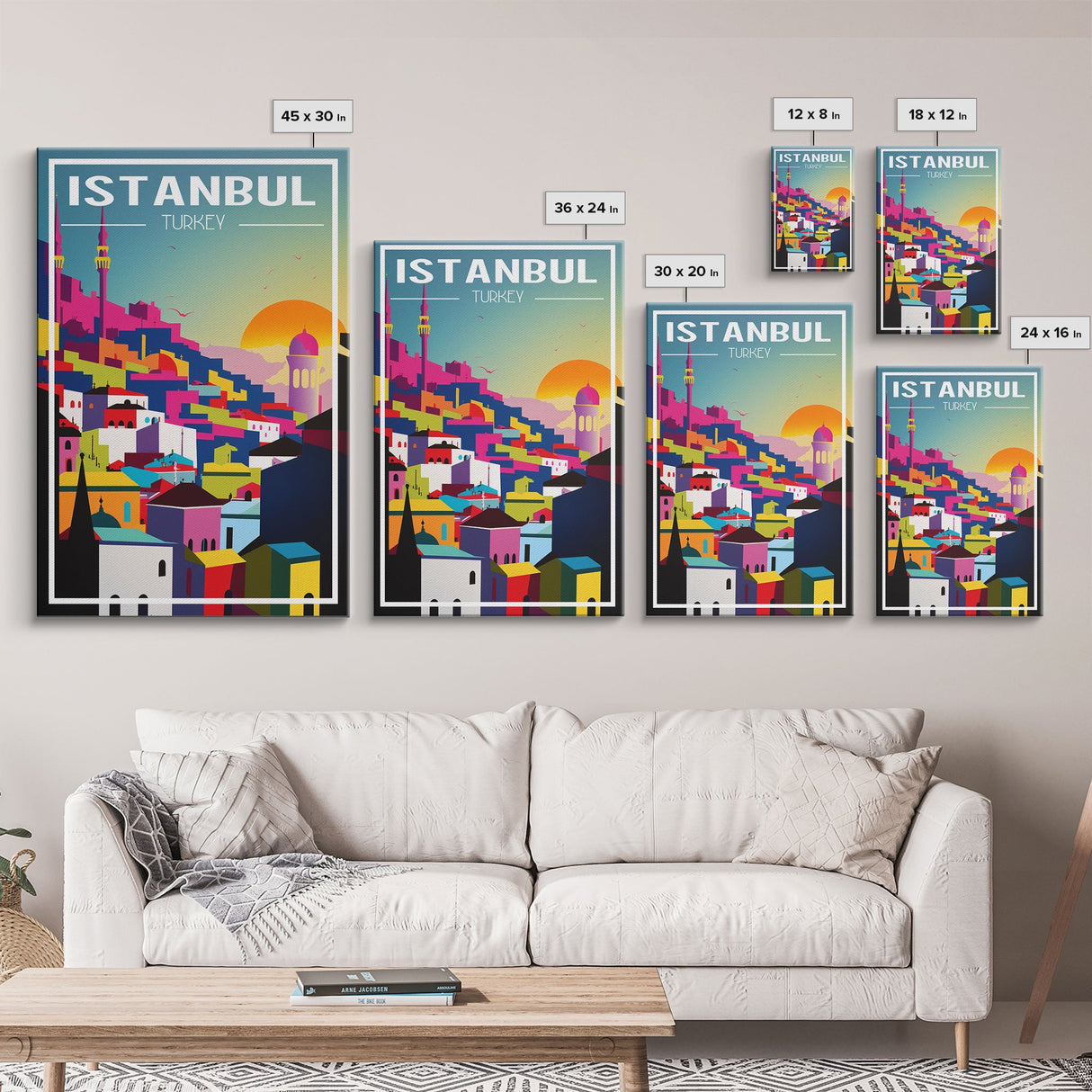 Instanbul Wall Art, Turkey Poster, Eurasia Wall Art, Travel Wall Print, Travel Poster, Travel Wall Art, Canvas Wall Print