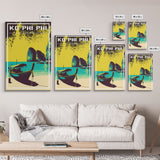 Ko Phi Phi Wall Art, Thailand Poster, Island Wall Art, Asia Wall Print, Travel Wall Print, Travel Poster, Travel Wall Art, Canvas Wall Print