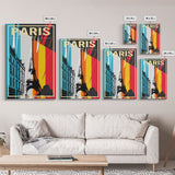 Paris Wall Art, France Poster, Europe Wall Print, Paris Print, Travel Wall Print, Travel Poster, Travel Wall Art, Canvas Wall Print