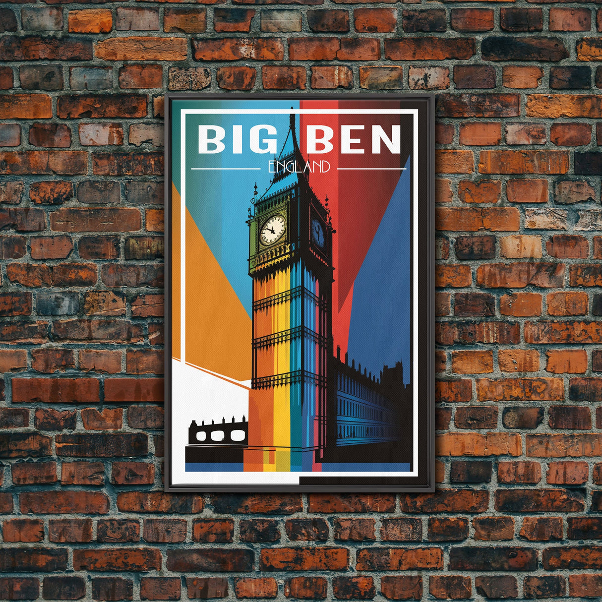 London Wall Art, England, Big Ben, London Wall Decor, Travel Wall Print, Travel Poster, Travel Artwork, Travel Wall Art, Canvas Wall Print