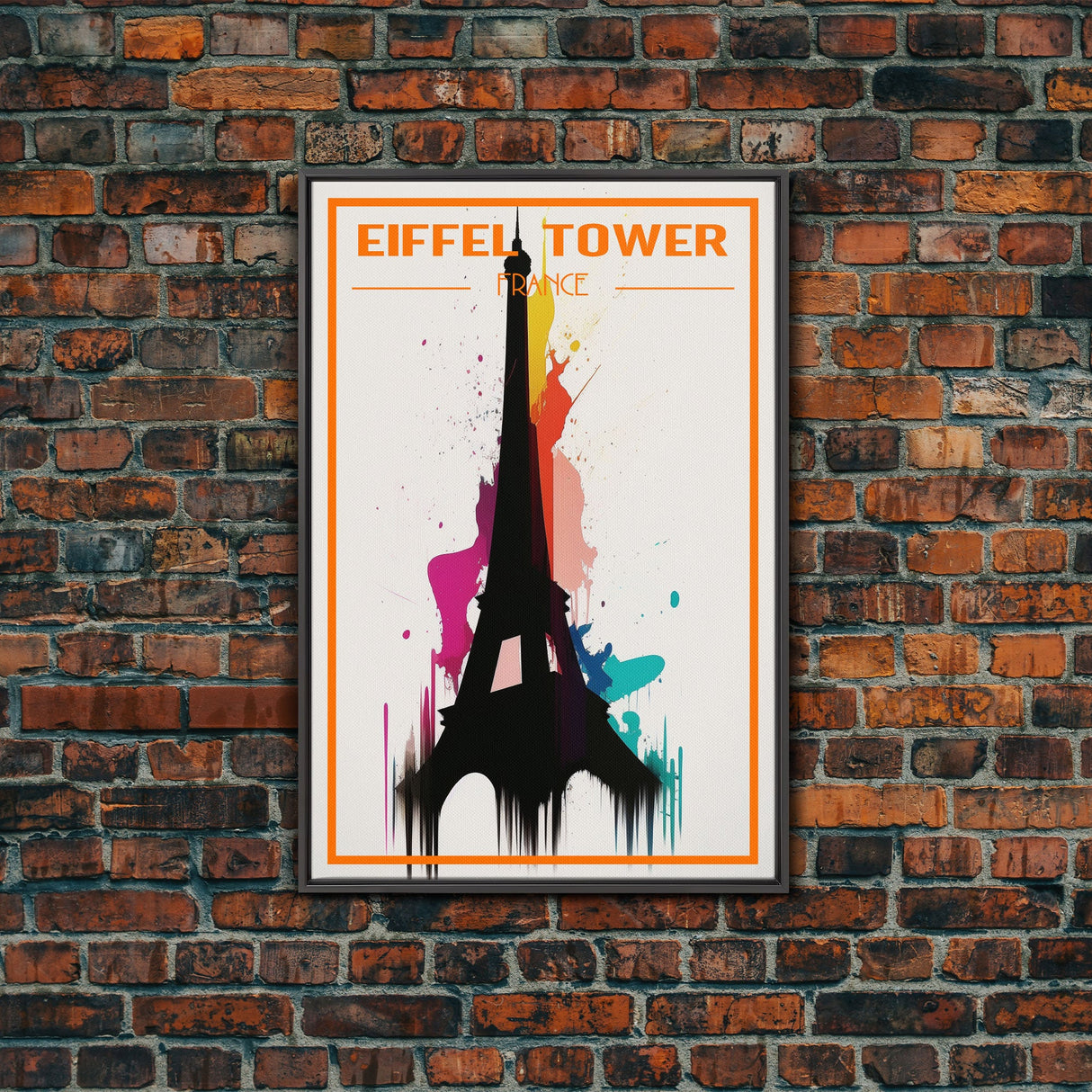 France Travel Poster, Eiffel Tower Wall Art, Paris, Europe Wall Art, Travel Wall Print, Travel Poster, Travel Wall Art, Canvas Wall Print