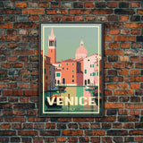 Venice Wall Art, Italy Poster, Italy Wall Art, Europe Wall Art, Travel Wall Print, Travel Poster, Travel Wall Art, Canvas Wall Print