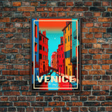 Venice Wall Art, Italy Poster, Italy Wall Art, Europe Wall Art, Travel Wall Print, Travel Poster, Travel Wall Art, Canvas Wall Print