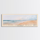 Pedn Vounder Beach, United Kingdom Watercolor Beach Print, Vacation Gift, United Kingdom Wall Art, Framed Canvas Print, Framed Beach Painting