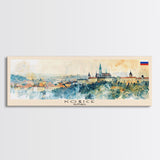 Kosice Slovakia Travel Art, City Art, Framed Canvas Print or Metal Wall Art, Europe Travel Poster, Panoramic Wall Art, Extra Wide Wall Art