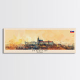 Martin Slovakia Travel Art, City Art, Framed Canvas Print or Metal Wall Art, Europe Travel Poster, Panoramic Wall Art, Extra Wide Wall Art