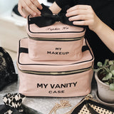 My Vanity Large Beauty Box, Pink/Blush