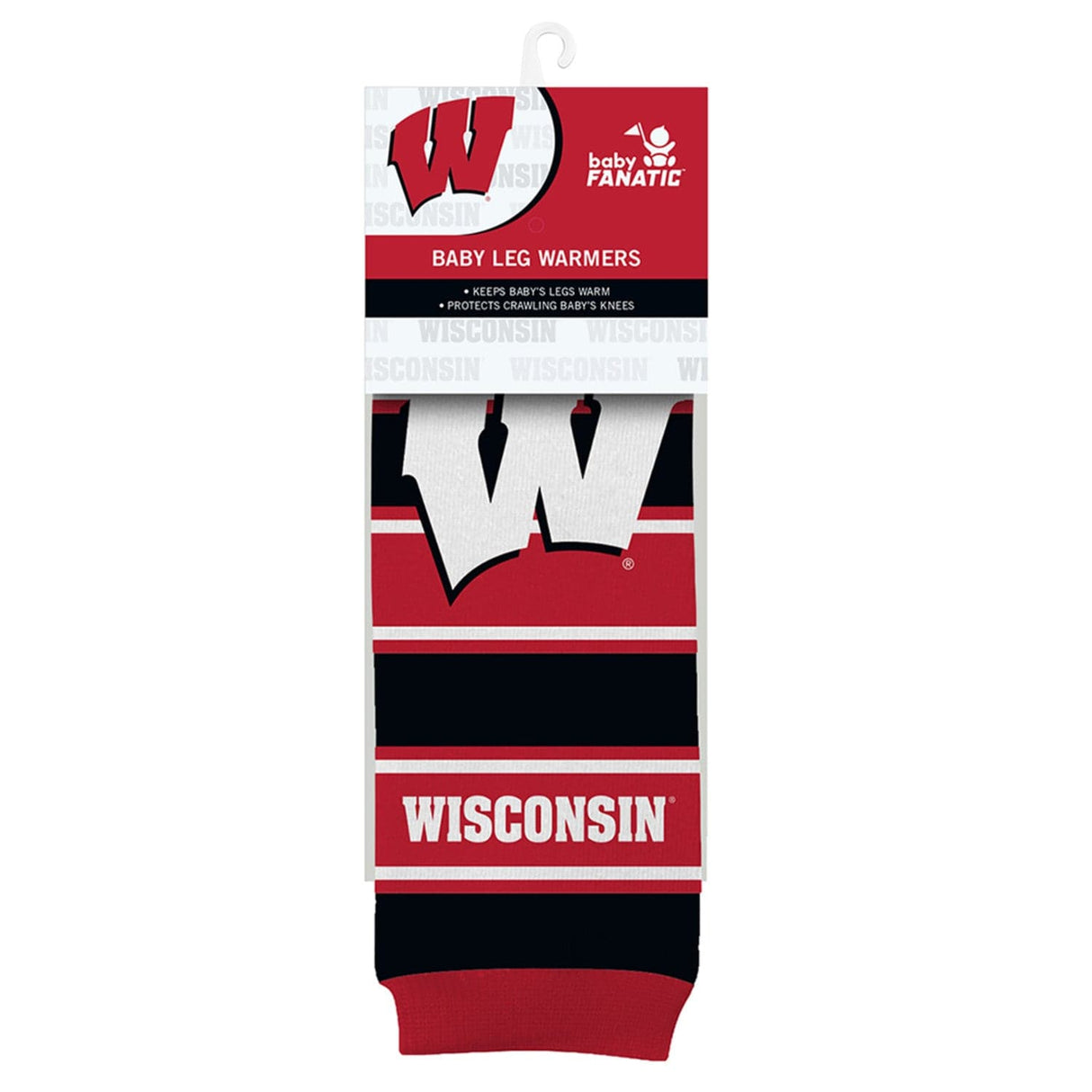 Wisconsin Badgers Baby Leg Warmers