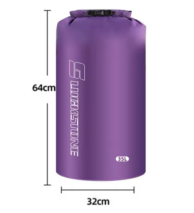 35 Liter - Purple Waterproof Dry Bag/Sack - 1 Pc