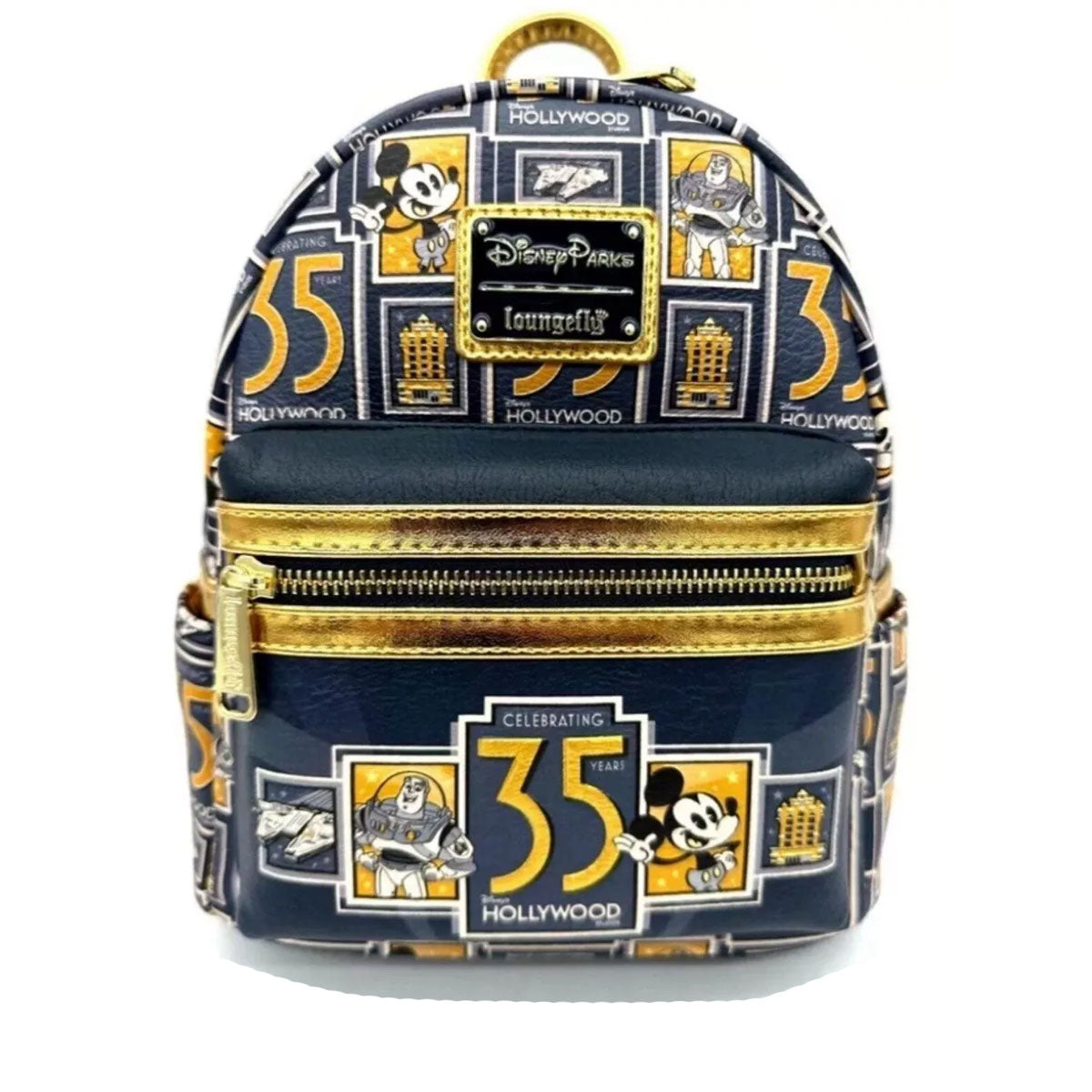 Disney Parks Hollywood Studios 35th Mickey Loungefly Mini Backpack