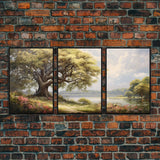 Lake Wall Art, Landscape Wall Print, Nature Print, Canvas Print, Wall Art, 3 Piece Wall Art, Nature Lover Gift, Family Room Art, Wall Decor