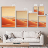 Desert Wall Art, Sand Dunes Print, Landscape Wall Art, Canvas Print, Wall Art, 3 Piece Wall Art, Family Home Decor, Living Room Prints