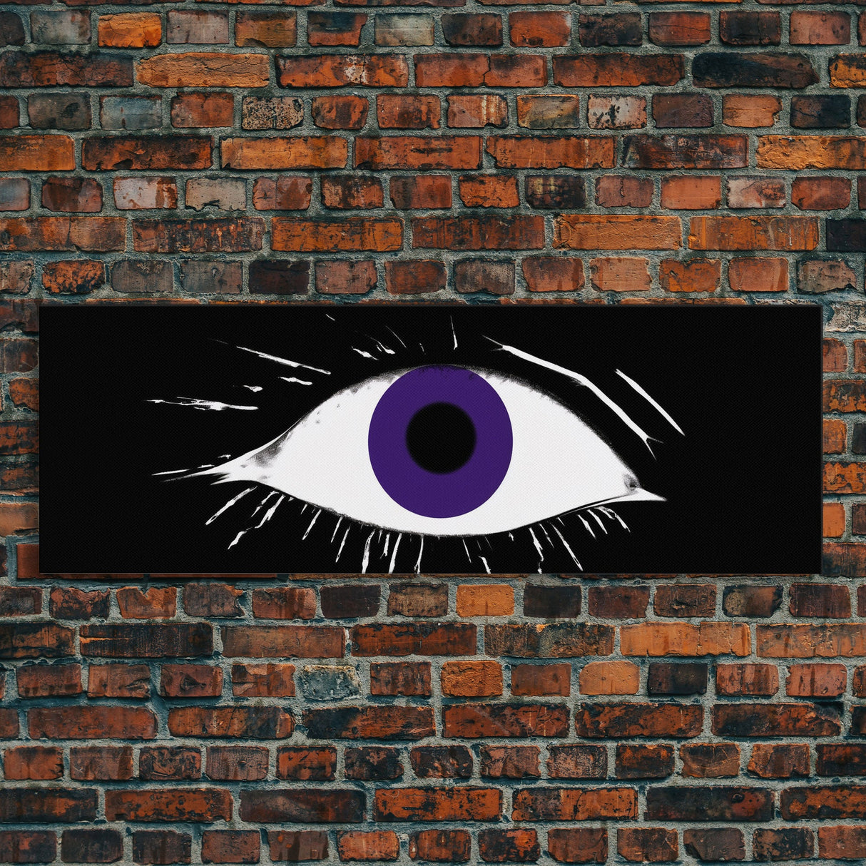 Eye Art Print, Big Eye Art, Canvas Print, Eye Canvas Art, Eye Art Original, Framed Art Print, Wall Decor, Panoramic, Wall Art, Canvas Print