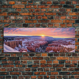 Panoramic of Bryce Canyon National Park, Extra Large Wall Art, Panoramic Wall Art, Panoramic Print, Landscape Photography, Landscape Print