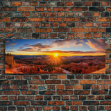 Panoramic of Bryce Canyon National Park, Extra Large Wall Art, Panoramic Wall Art, Panoramic Print, Landscape Photography, Landscape Print