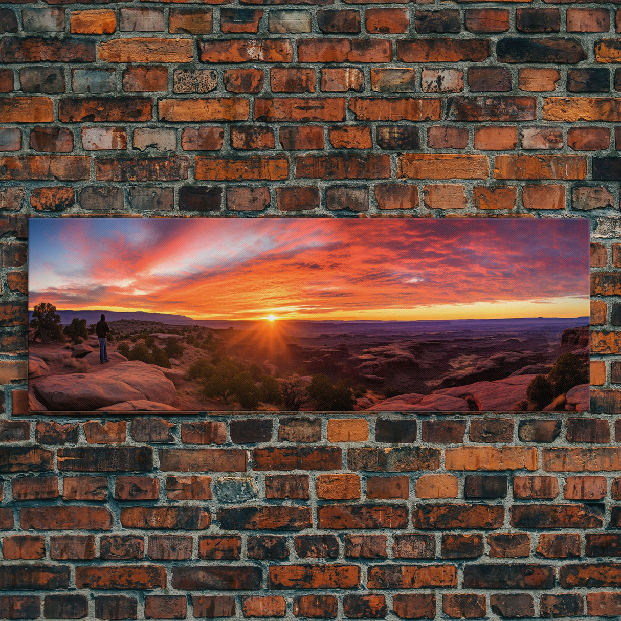 Panoramic of Canyonlands National Park, Extra Large Wall Art, Panoramic Wall Art, Panoramic Print, Landscape Photography, Landscape Print