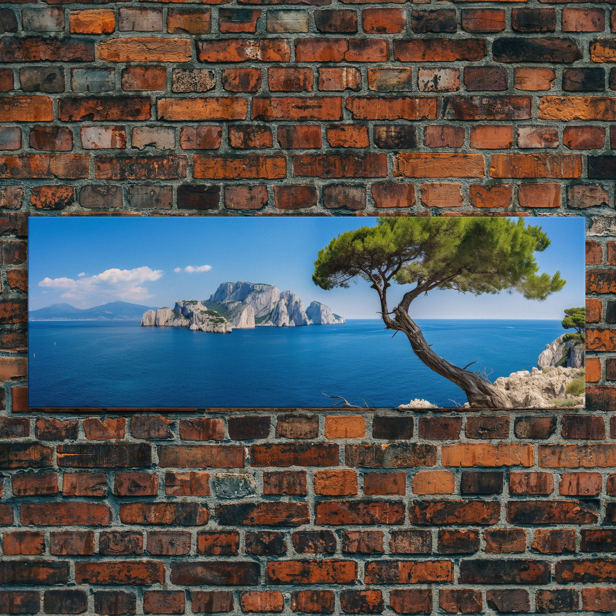 Panoramic of the Italian Coast, Italy Art, Extra Large Wall Art, Panoramic Wall Art, Panoramic Print, Landscape Photography, Landscape Print