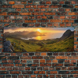 Panoramic of Channel Islands National Park, Extra Large Wall Art, Panoramic Wall Art, Panoramic Print, Landscape Photography Print