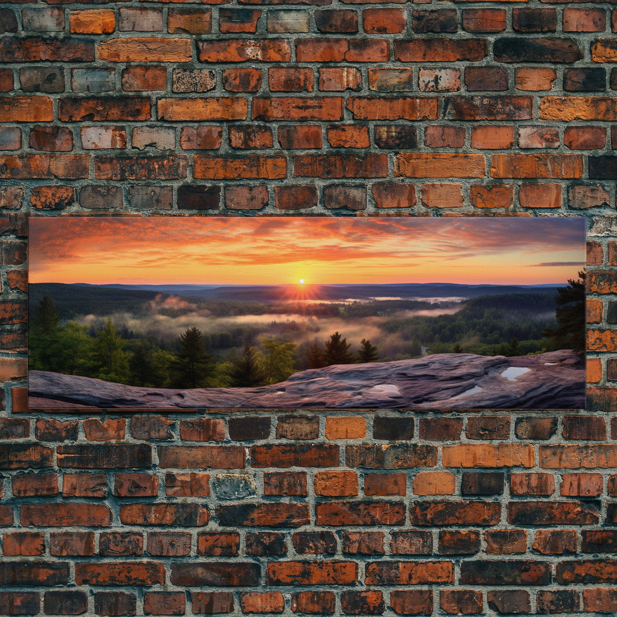 Panoramic of Cuyahoga Valley National Park, Extra Large Wall Art, Panoramic Wall Art, Panoramic Print, Landscape Photography Landscape Print