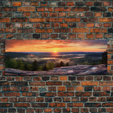 Panoramic of Cuyahoga Valley National Park, Extra Large Wall Art, Panoramic Wall Art, Panoramic Print, Landscape Photography Landscape Print