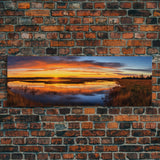 Panoramic of Everglades National Park, Extra Large Wall Art, Panoramic Wall Art, Panoramic Print, Landscape Photography, Landscape Print