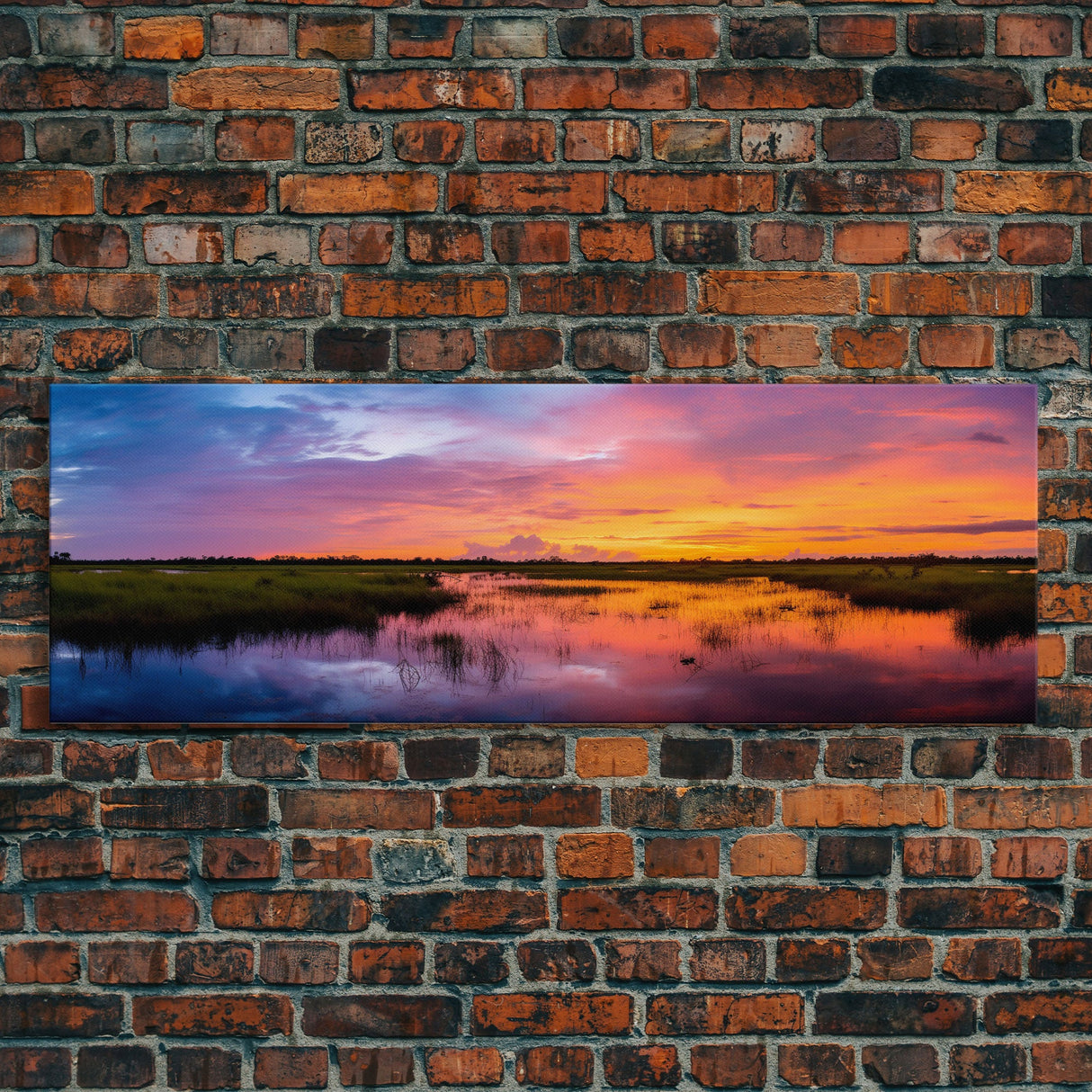 Panoramic of Everglades National Park, Extra Large Wall Art, Panoramic Wall Art, Panoramic Print, Landscape Photography Landscape Print