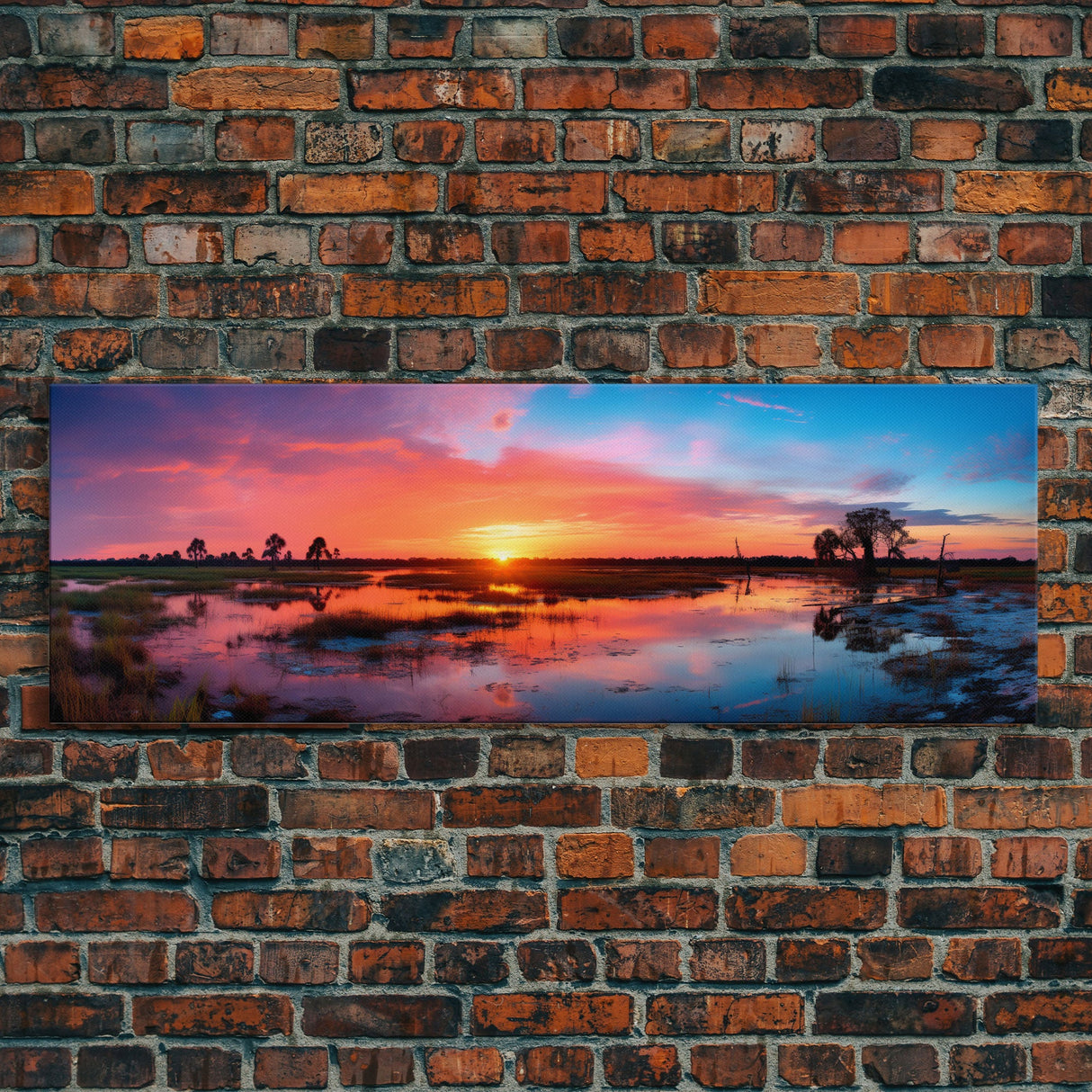 Panoramic of Everglades National Park, Extra Large Wall Art, Panoramic Wall Art, Panoramic Print, Landscape Photography, Landscape Print