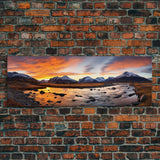 Panoramic of Gates Of The Arctic National Park , Extra Large Wall Art, Panoramic Wall Art, Panoramic Landscape Print, Landscape Photography