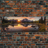 Panoramic of Glacier Bay National Park , Extra Large Wall Art, Panoramic Wall Art, Panoramic Landscape Print, Landscape Photography