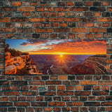 Panoramic of Grand Canyon National Park, Extra Large Wall Art, Panoramic Wall Art, Panoramic Landscape Print, Landscape Photography