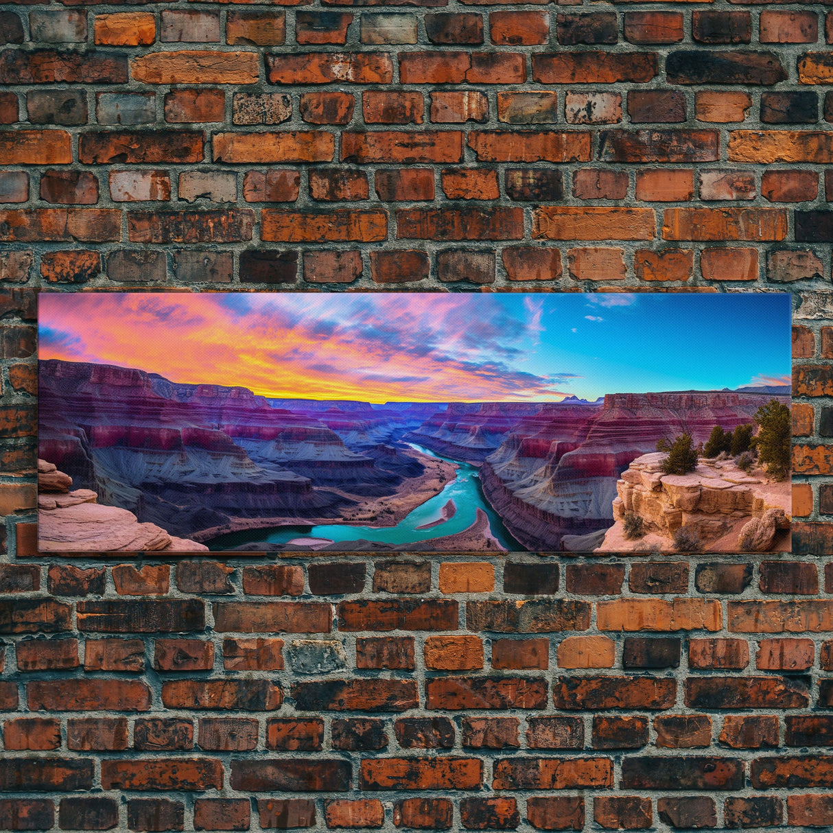 Panoramic of Grand Canyon National Park, Extra Large Wall Art, Panoramic Wall Art, Panoramic Print, Landscape Photography Landscape Print