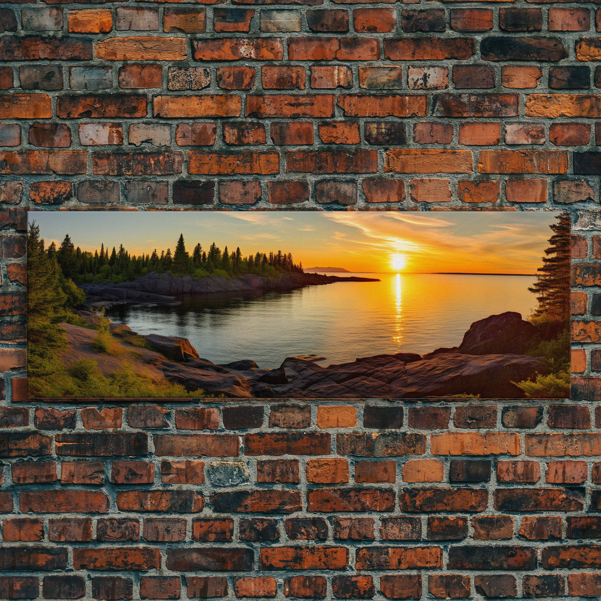 Panoramic Print of Isle Royale National Park, Extra Large Wall Art, Panoramic Wall Art, Panoramic Landscape Print, Landscape Photography