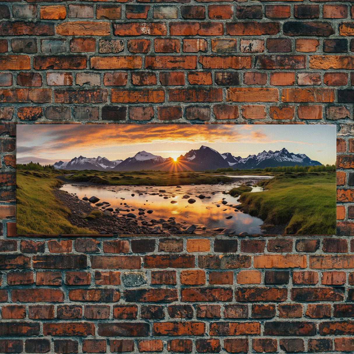 Panoramic Print of Katmai National Park, Extra Large Wall Art, Panoramic Wall Art, Panoramic Landscape Print, Landscape Photography