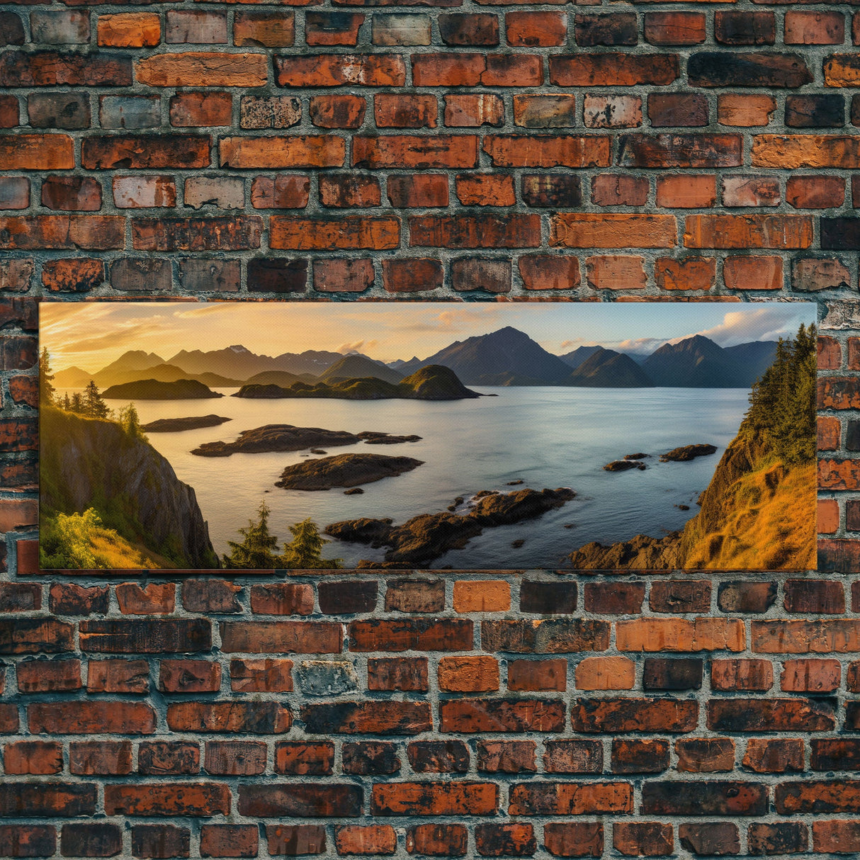 Panoramic of Kenai Fjords National Park, Extra Large Wall Art, Panoramic Wall Art, Panoramic Print, Landscape Photography Landscape