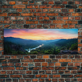 Panoramic Print of Kings Canyon National Park, Extra Large Wall Art, Panoramic Wall Art, Panoramic Landscape Print, Landscape Photography