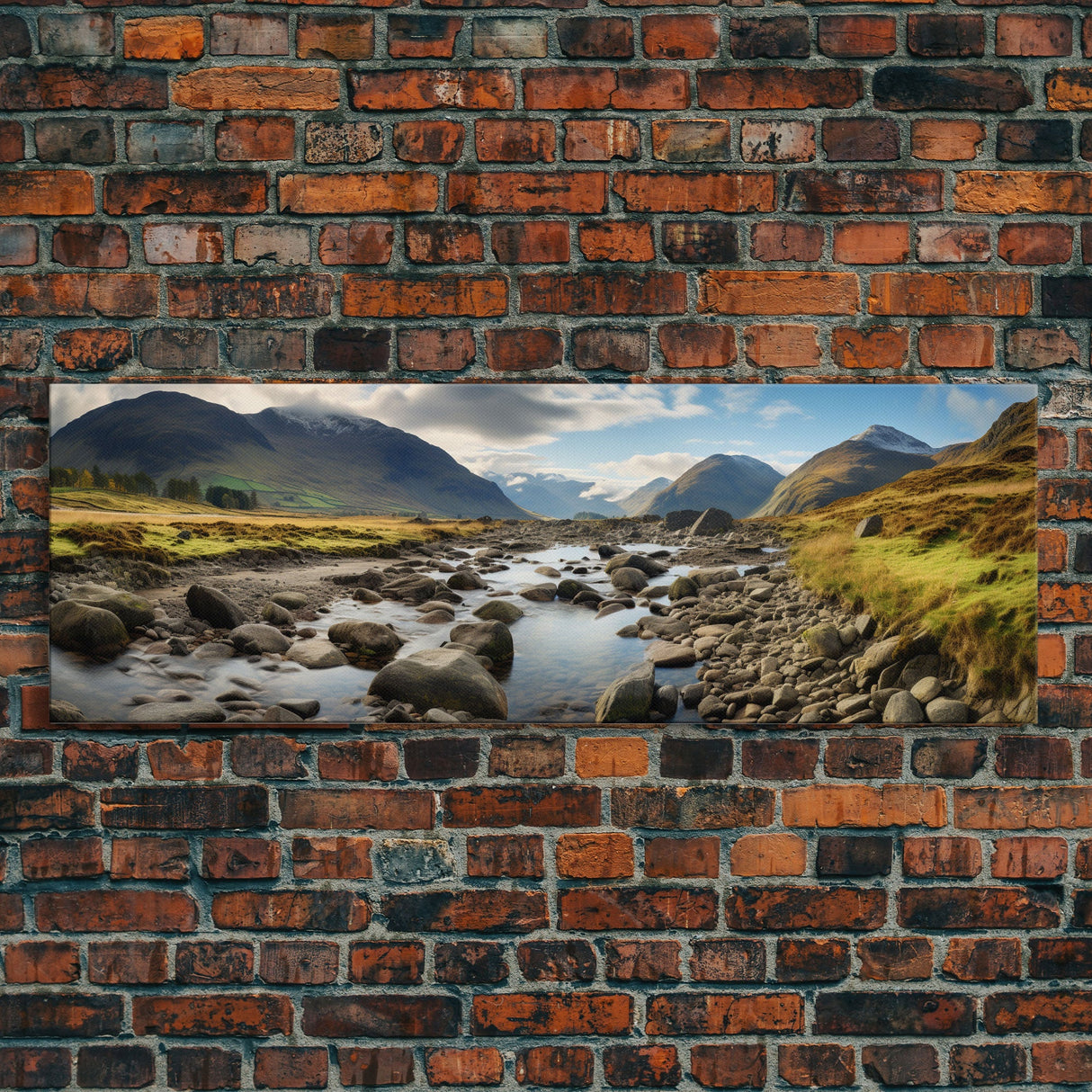 Panoramic Print of Lake District United Kingdom, Extra Large Wall Art, Panoramic Wall Art, Panoramic Landscape Print, Landscape Photography