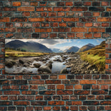 Panoramic Print of Lake District United Kingdom, Extra Large Wall Art, Panoramic Wall Art, Panoramic Landscape Print, Landscape Photography