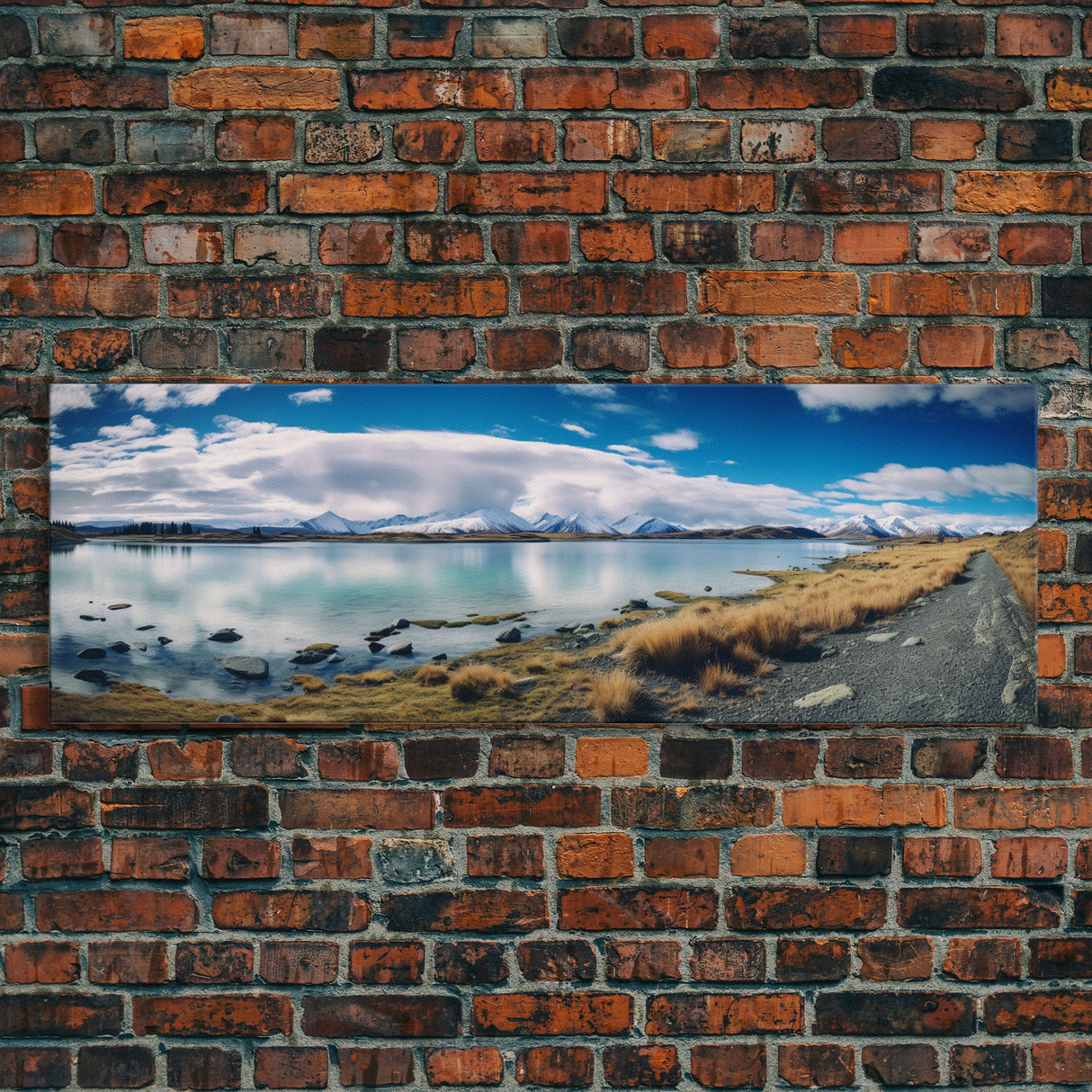 Panoramic Print of Lake Tekapo New Zealand, Extra Large Wall Art, Panoramic Wall Art, Panoramic Landscape Print, Landscape Photography