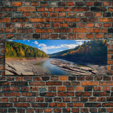 Panoramic Print of Letchworth State Park, Extra Large Wall Art, Panoramic Wall Art, Panoramic Landscape Print, Landscape Photography