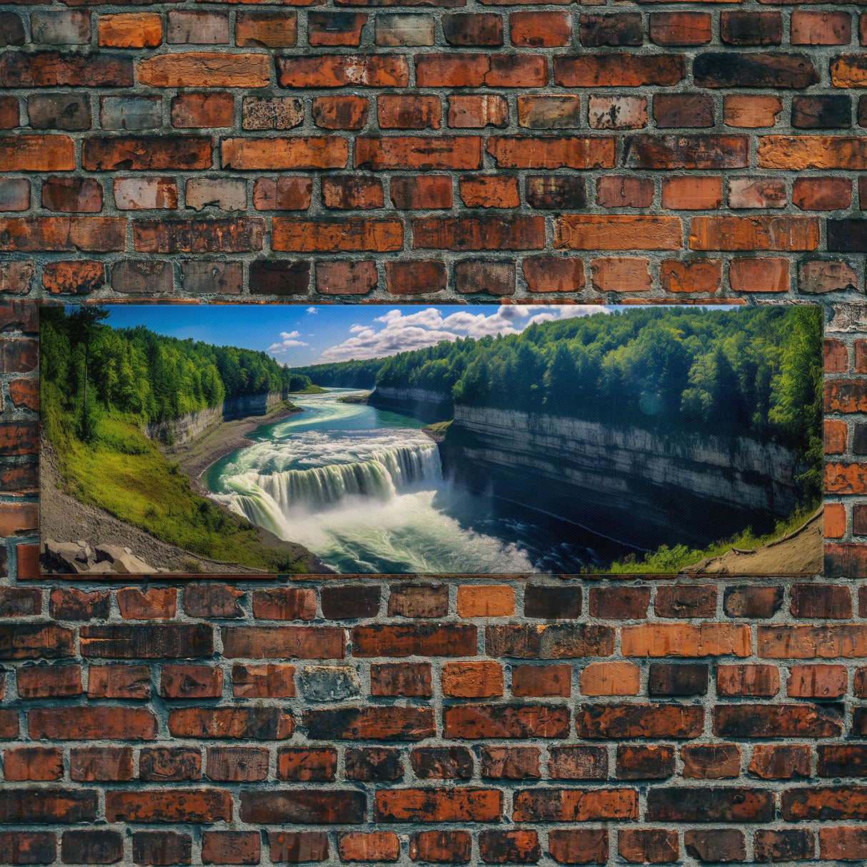 Panoramic Print of Letchworth State Park, Extra Large Wall Art, Panoramic Wall Art, Panoramic Landscape Print, Landscape Photography