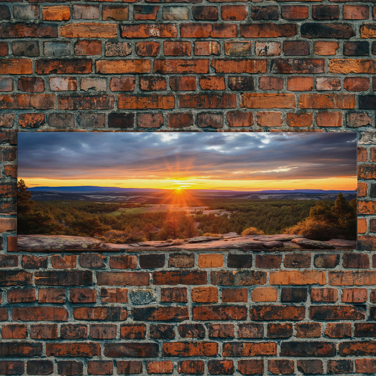 Panoramic Print of Mesa Verde National Park Extra Large Wall Art, Panoramic Wall Art, Panoramic Landscape Print, Landscape Photography