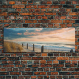 Panoramic Print of The Outer Banks, Beach Art, Extra Large Wall Art, Panoramic Wall Art, Panoramic Landscape Print, Landscape Photography