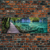 Panoramic Print of Plitvice Lakes Park Croatia Extra Large Wall Art, Panoramic Wall Art, Panoramic Landscape Print, Landscape Photography