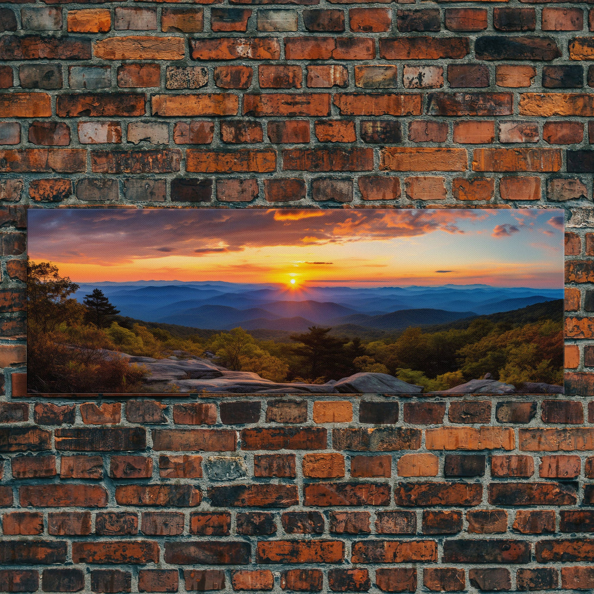 Panoramic Print of Shenandoah National Park Extra Large Wall Art, Panoramic Wall Art, Panoramic Landscape Print, Landscape Photography