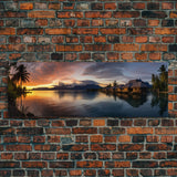 Panoramic Print of Tahiti, Extra Large Wall Art, Panoramic Wall Art, Panoramic Landscape Print, Landscape Photography